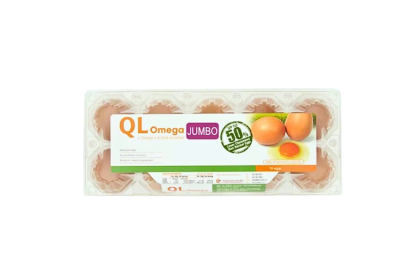 Ql Omega Egg Jumbo 鸡蛋 10PCS（VIP会员价：RM8.80）